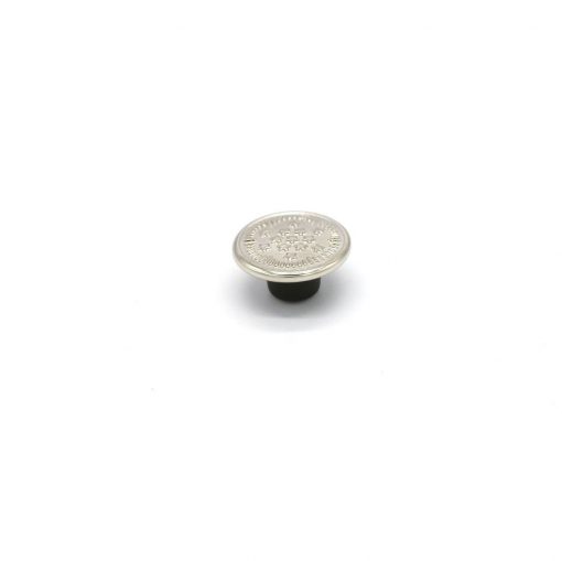 15mm plastic base, metal cap Tack Button