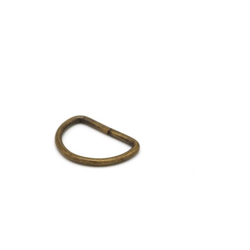25mm  Mild Steel Wire D - Ring