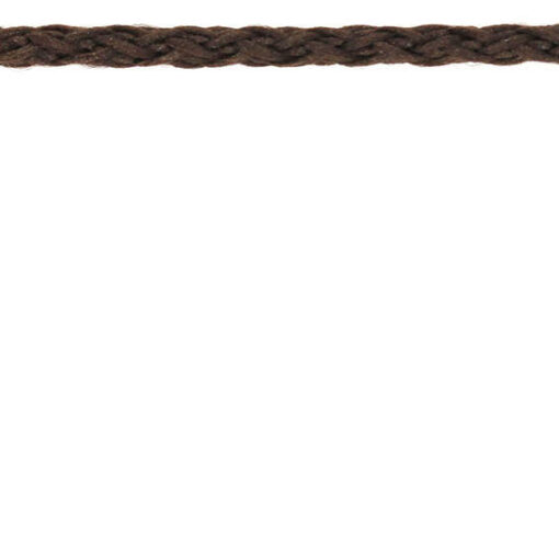 This is a 3mm drawcord and Chocolate in colour.