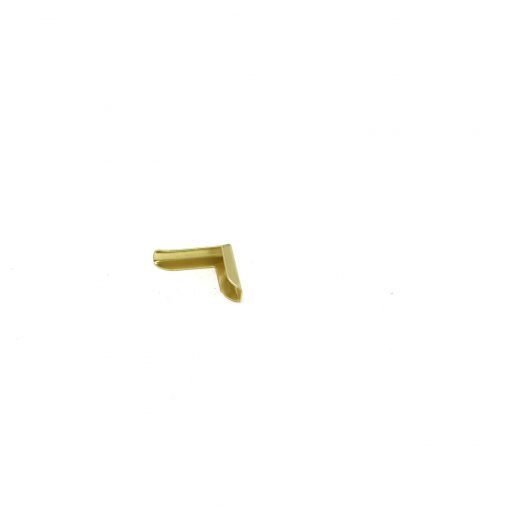 Corner 15mm x 15mm x 3mm Steel Gilt