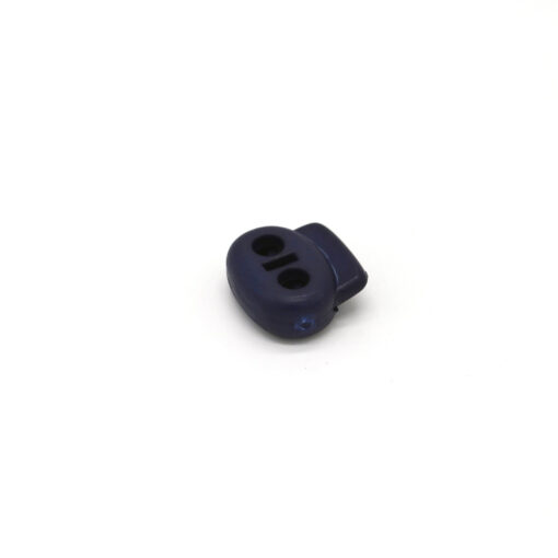 This is a 23mm toggle, made from plastic and Blue in colour.