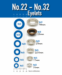 No22-No32 Eyelets