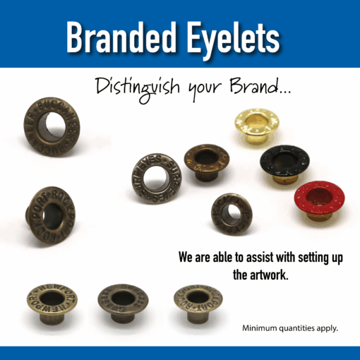 Brand your Eyelets