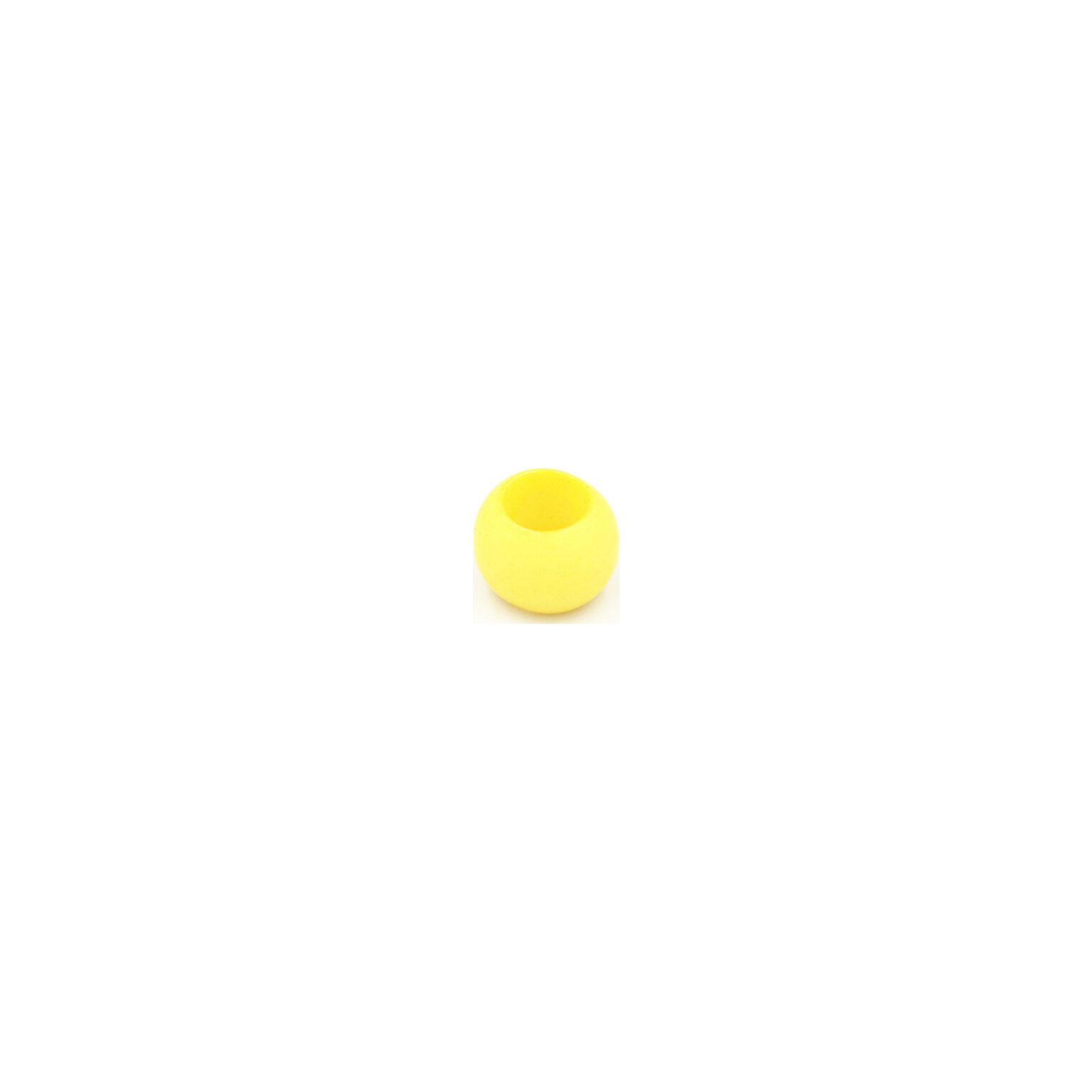 This is a bead, made from mild steel and Mustard in colour.