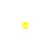 This is a bead, made from plastic and Yellow in colour.