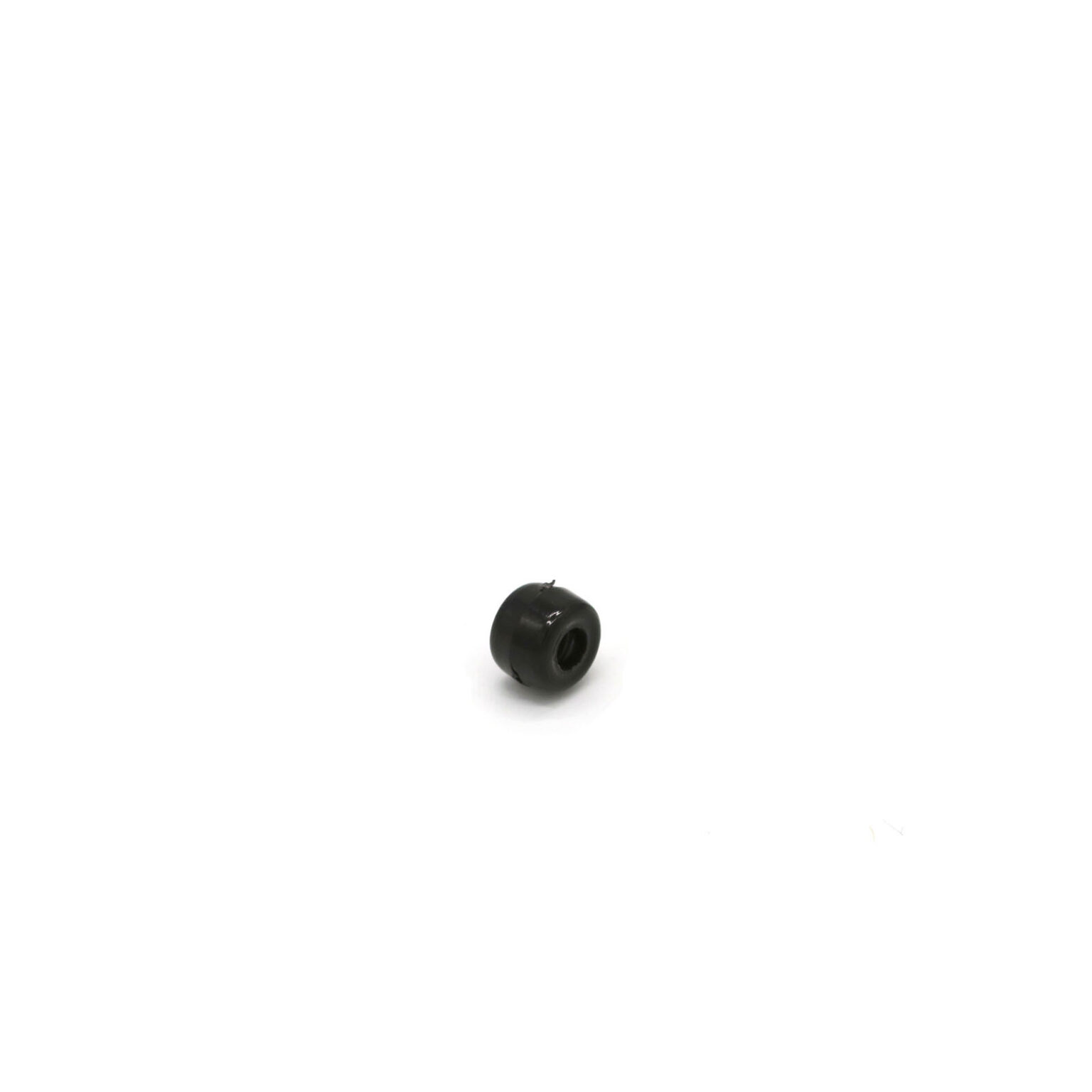 This is a 9mm bead, made from plastic and Black in colour.