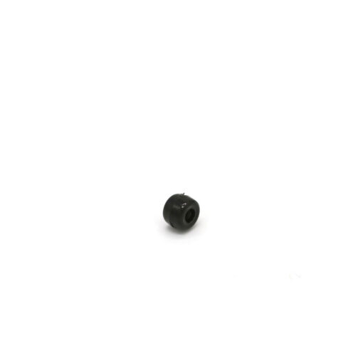 This is a 9mm bead, made from plastic and Black in colour.