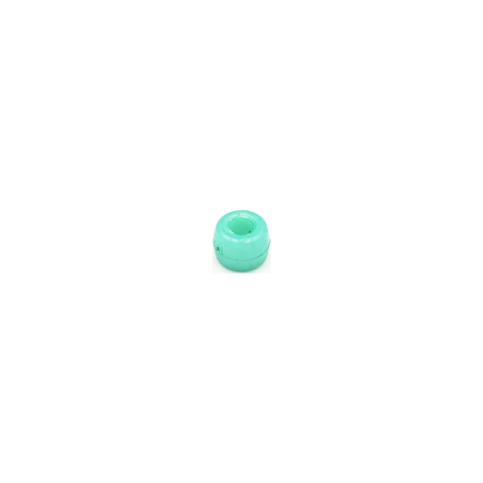 This is a 9mm bead, made from plastic and Blue in colour.
