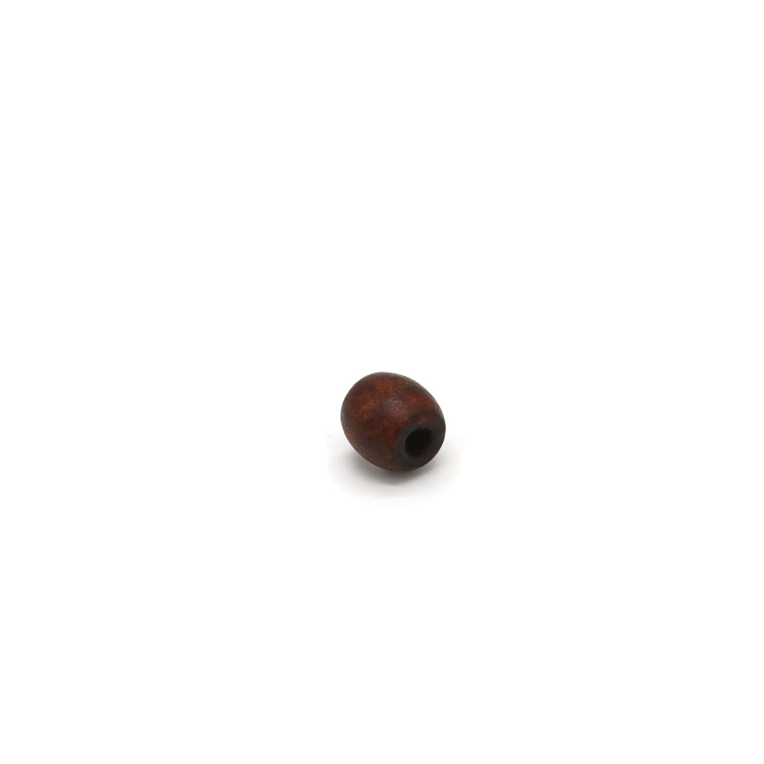 This is a 6mm bead, made from wood and Light Brown in colour.