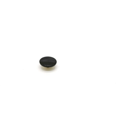 This is a 12.5mm cap, made from brass and Black in colour.