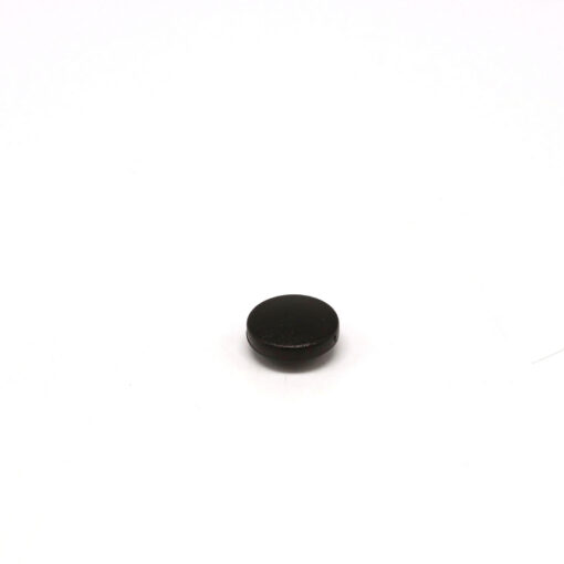 This is a 15.4mm cap, made from brass and Black in colour.
