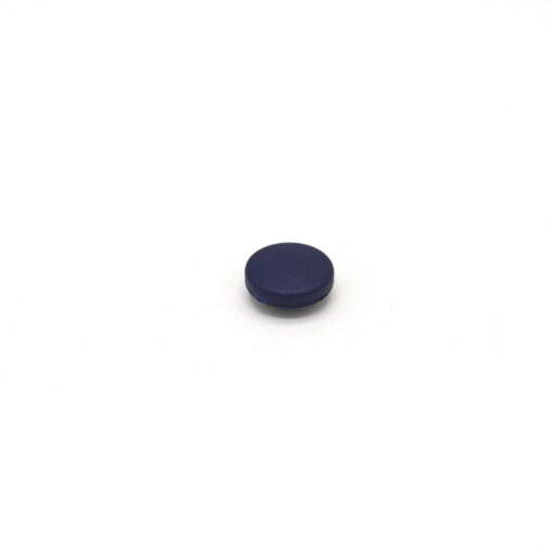 This is a 15.4mm cap, made from brass and Navy in colour.