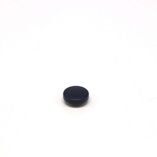 This is a 15.4mm cap, made from brass and Navy in colour.