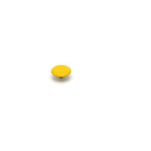 This is a 12.6mm cap, made from brass and Yellow in colour.