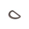 This is a 25mm D-Ring, made from cast and Antique Nickle Plated in colour.