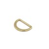 This is a 25mm D-Ring, made from cast and Brass in colour.