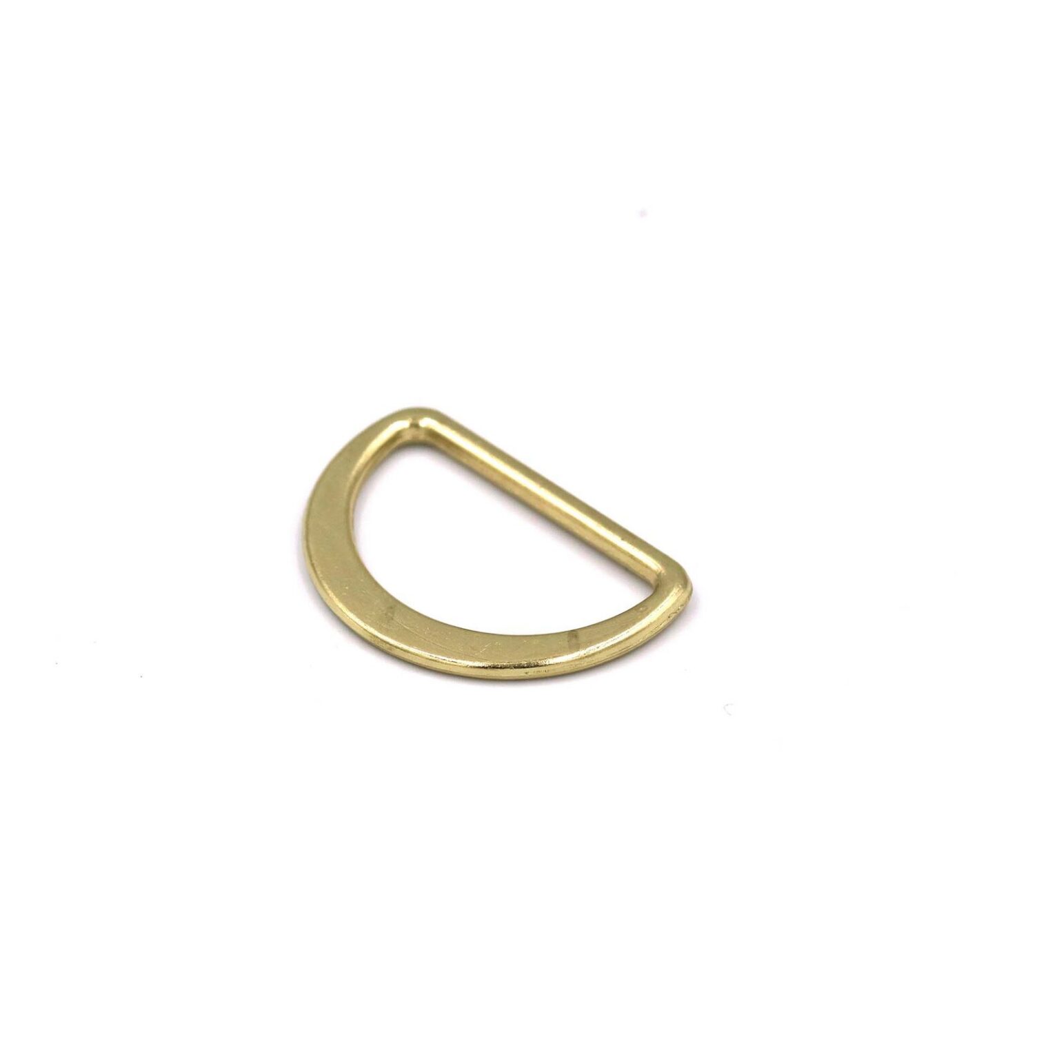 This is a 25mm D-Ring, made from cast and Brass in colour.