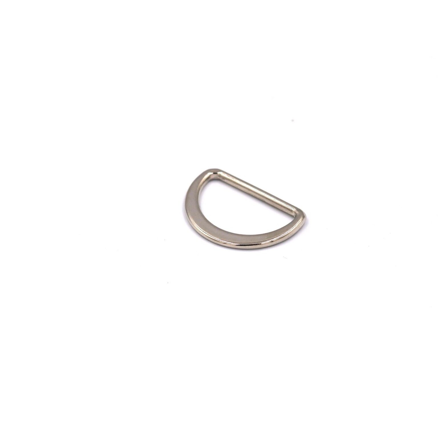 This is a 25mm D-Ring, made from cast and Nickel Plated in colour.