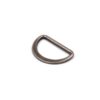 This is a 30mm D-Ring, made from cast and Antique Nickle Plated in colour.