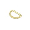 This is a 30mm D-Ring, made from cast and Brass in colour.