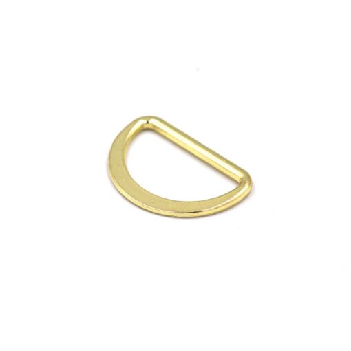 This is a 30mm D-Ring, made from cast and Brass in colour.