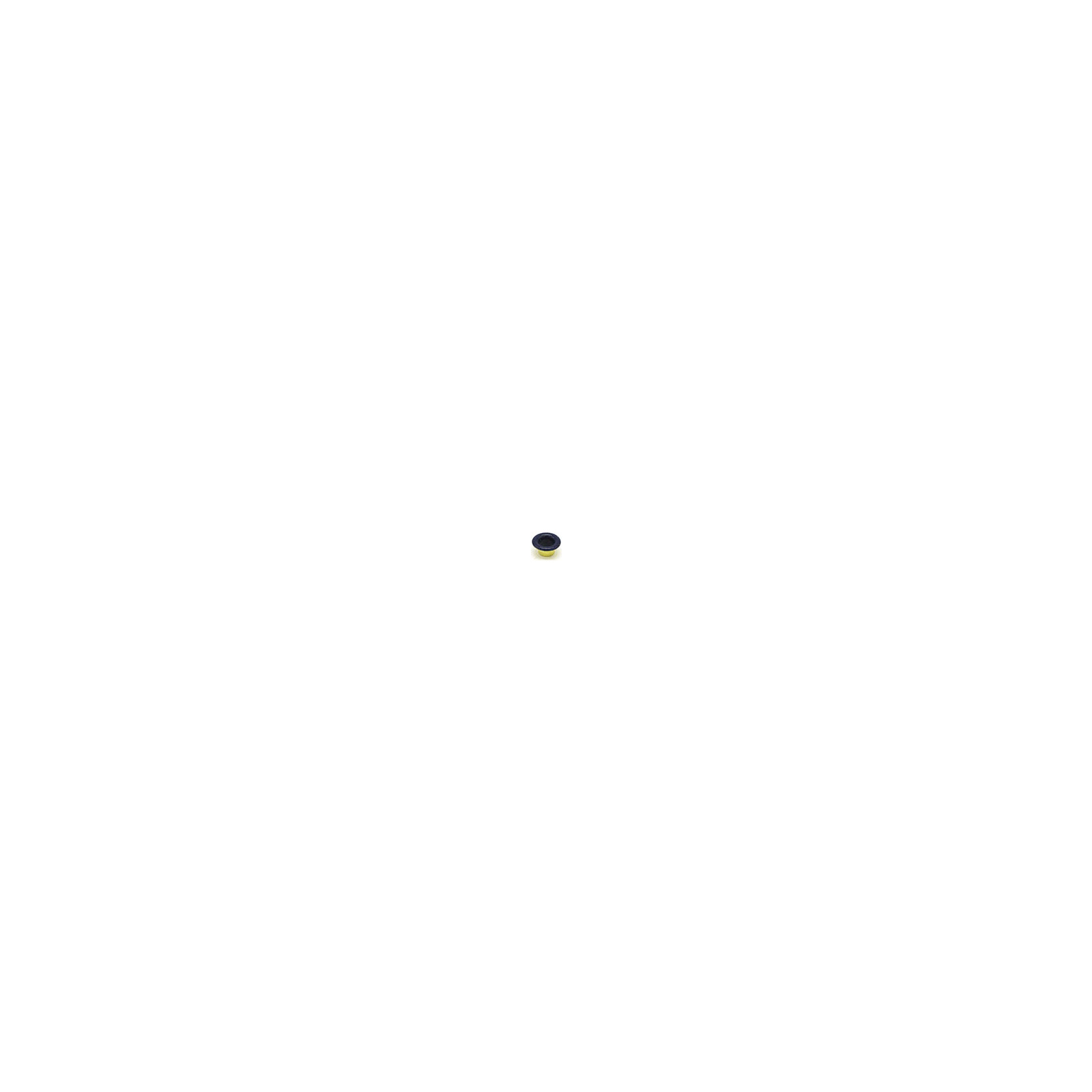 This is a 10mm eyelet, made from brass and Navy in colour.