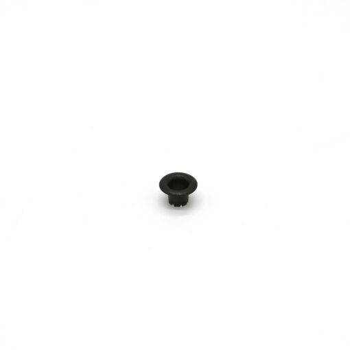 This is a 10mm eyelet, made from brass and Black in colour.