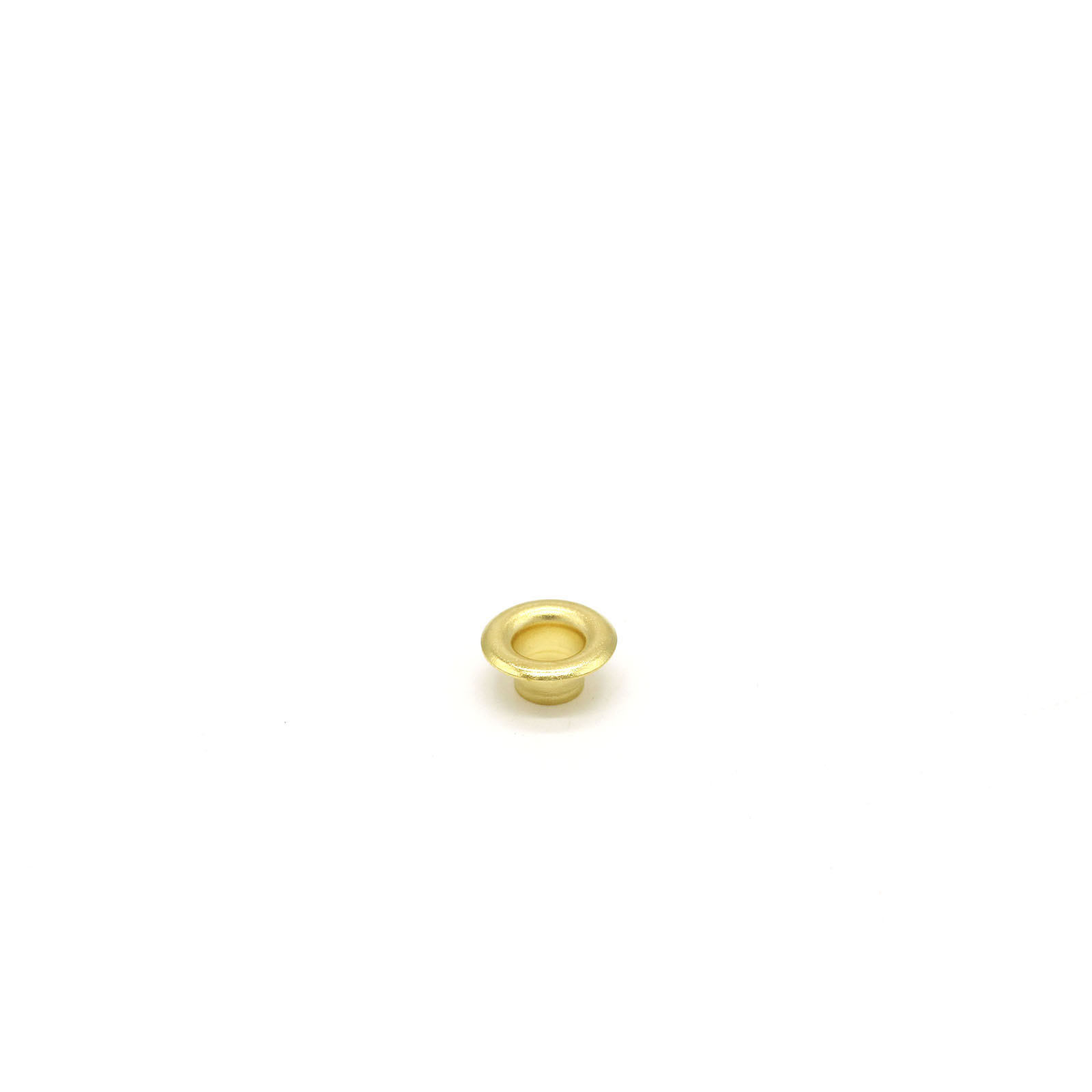 This is a 12mm eyelet, made from brass and Brass in colour.