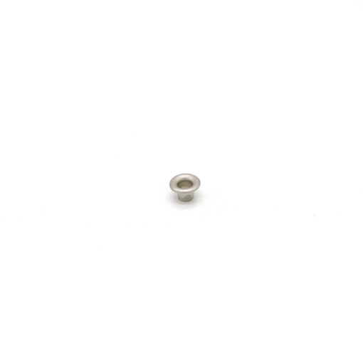 This is a 8mm eyelet, made from brass and Nickle Plated - Nickel Free in colour.