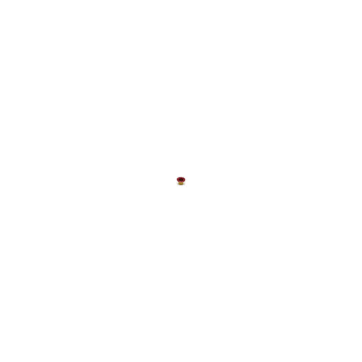 This is a 9mm eyelet, made from brass and Red in colour.