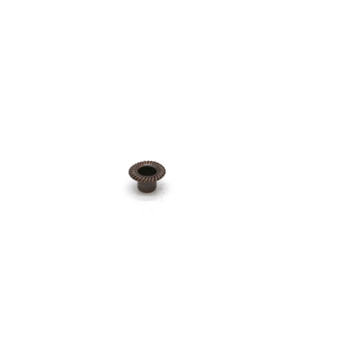 This is a eyelet, made from mild steel and Antique Copper Dark in colour.
