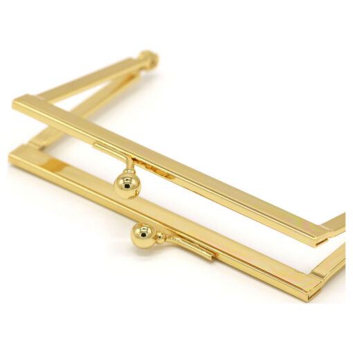 This is a 100mm trim, made from mild steel and Gold in colour.