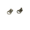 This is a 30mm loop, made from mild steel and Nickle Plated - Nickel Free in colour.