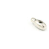This is a toggle, made from plastic and Nickel Plated in colour.