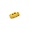 This is a toggle, made from plastic and Yellow in colour.