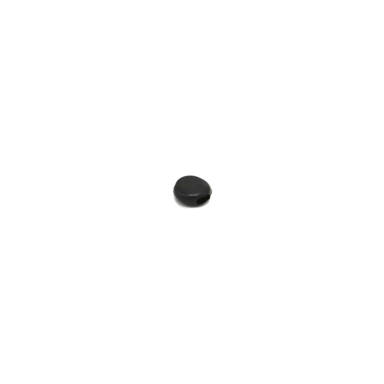 This is a 9mm toggle, made from silicon and Black in colour.