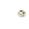 This is a 23mm toggle, made from plastic and Nickel Plated in colour.
