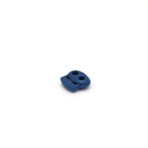 This is a toggle, made from plastic and Blue in colour.