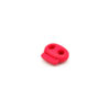 This is a 17mm toggle, made from plastic and Cerise in colour.