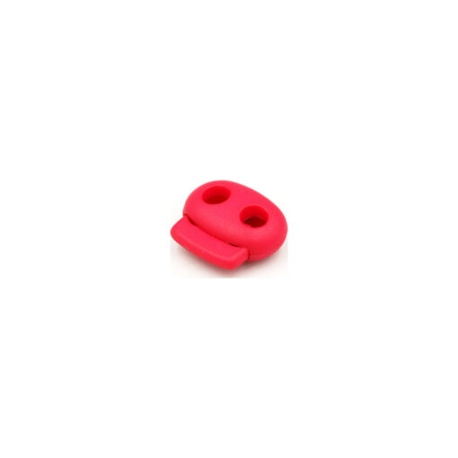 This is a 17mm toggle, made from plastic and Cerise in colour.