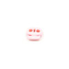 This is a 17mm toggle, made from plastic and Pink in colour.