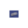 This is a toggle, made from plastic and Clear in colour.