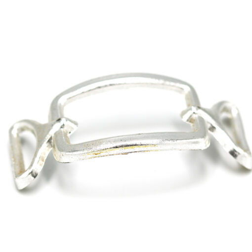 This is a trim, made from plastic and Nickel Plated in colour.