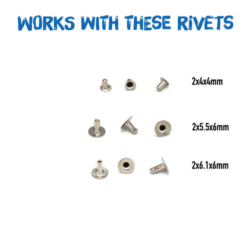 Alternative view of 4.5mm Cap & Rivet set