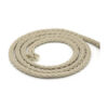 This is a 4mm drawcord and Stone in colour.