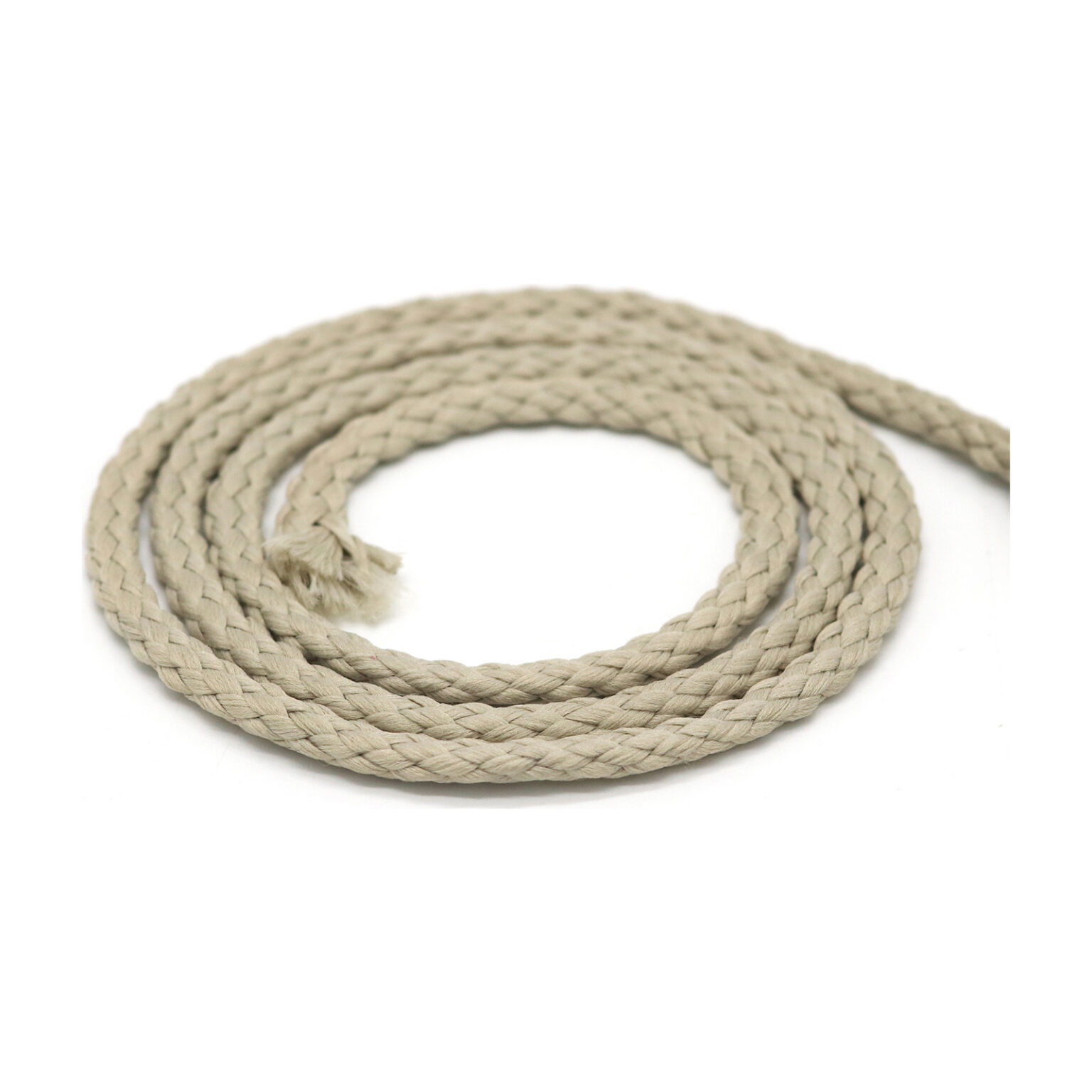 This is a 4mm drawcord and Stone in colour.