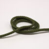 This is a 4mm drawcord, made from cast zinc and Olive in colour.