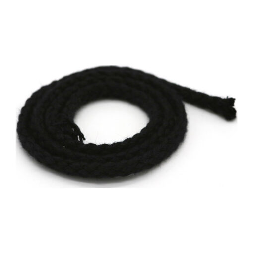 This is a 8mm drawcord and Black in colour.