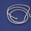 This is a 2mm drawcord, made from elastic and White in colour.