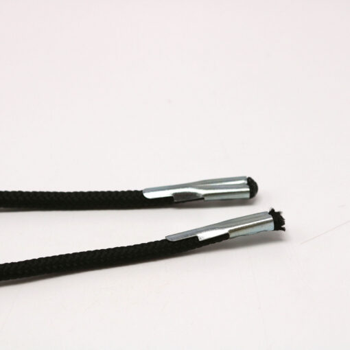 This is a 26mm drawcord, made from plastic and Black in colour.